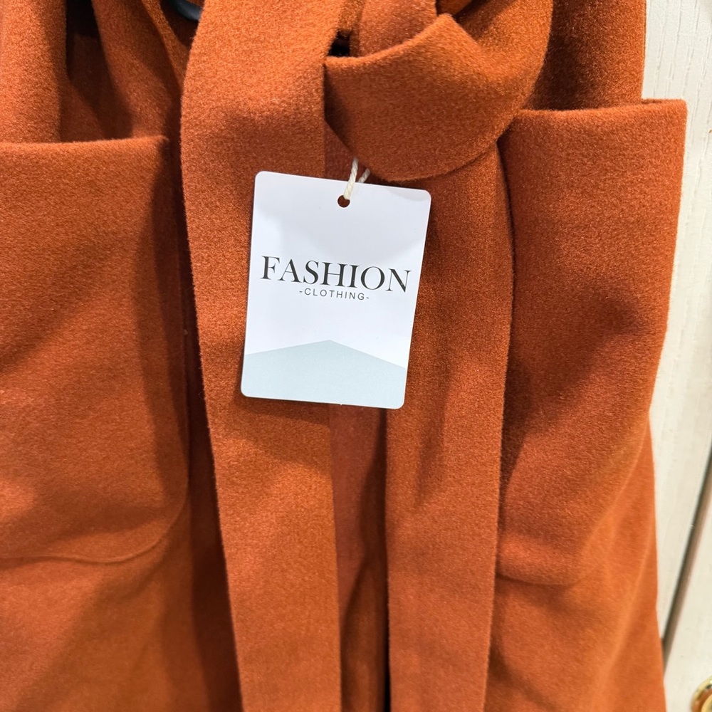 Hooever/Women's Double Breasted Wool Blend Coat/Size: S - Picture 12 of 16